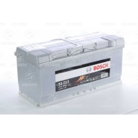 Аккумулятор 110Ah-12v BOSCH (S5015) (393x175x190),R,EN920. 0092S50150