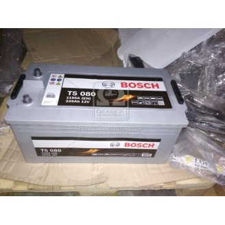 Аккумулятор 225Ah-12v BOSCH (T5080) (518x276x242),L,EN1150. 0092T50800