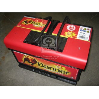 Аккумулятор 72Ah-12v Banner Power Bull (278x175x175), R, EN 660. P7209