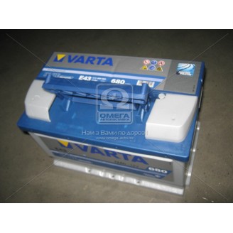 Аккумулятор 72Ah-12v VARTA BD (278х175х175), R, EN 680. 572409068
