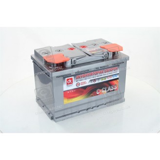 Аккумулятор 77Ah-12v C-CLASS <ДК> (276х175х190),L,EN620. 6СТ77АЗ1 Дорожная карта