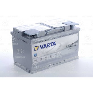 Аккумулятор 80Ah-12v VARTA Start-Stop Plus AGM (315х175х190), R, EN 800. 580901080