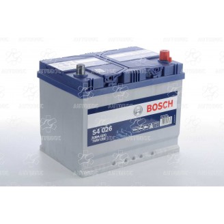Аккумулятор 70Ah-12v BOSCH (S4026) (261x175x220),R,EN630(Азия). 0092S40260