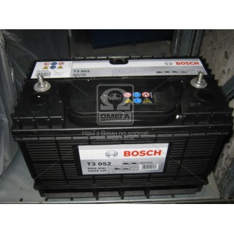 Аккумулятор 105Ah-12v BOSCH (T3052) (330x172x240),L,EN800. 0092T30520