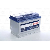 Аккумулятор 74Ah-12v BOSCH (S4008) (278x175x190),R,EN680. 0092S40080
