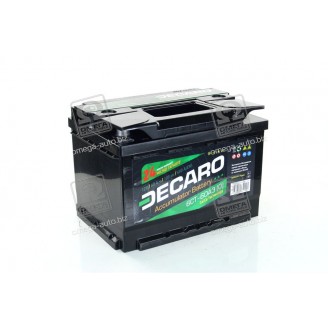 Аккумулятор 60Ah-12v DECARO (242x175x175),R,EN600. 6СТ60АЗЕ0