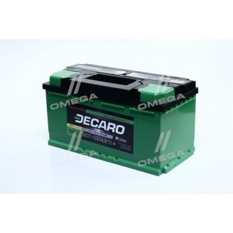 Аккумулятор 100Ah-12v DECARO MASTER (353х175х190), L,EN800. 6СТ1001