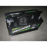 Аккумулятор 100Ah-12v DECARO (353х175х190), R,EN850. 6СТ100AЗЕ0