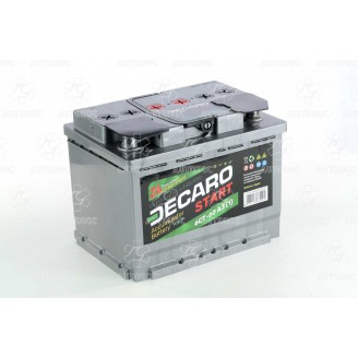 Аккумулятор 60Ah-12v DECARO START (242x175x190),L,EN480. 6СТ60АЗ1