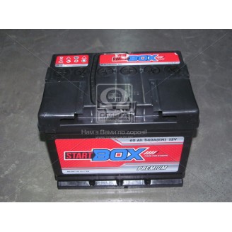 Аккумулятор 60Ah-12v StartBOX Premium (242x175x190),L,EN540. 52371100359
