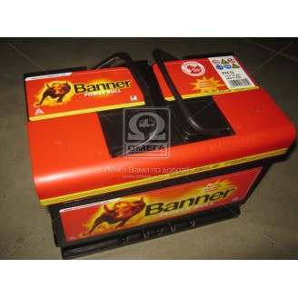 Аккумулятор 74Ah-12v Banner Power Bull (278x175x190), R, EN 680. P7412DT