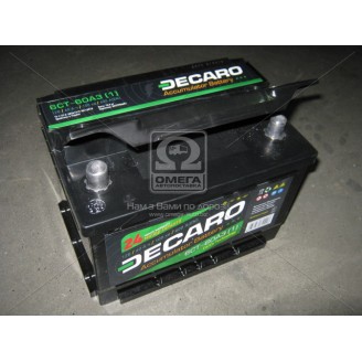 Аккумулятор 60Ah-12v DECARO (242x175x175),L,EN600. 6СТ60АЗ1
