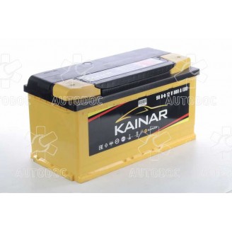 Аккумулятор 90Ah-12v KAINAR Standart+ (353х175х190),R,EN800. 0902610120ЖЧ