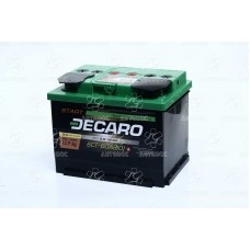 Аккумулятор 60Ah-12v DECARO START (242x175x190),R,EN480. 6СТ60АЗЕ0