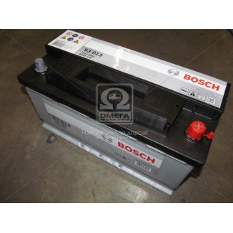 Аккумулятор 90Ah-12v BOSCH (S3013) (353x175x190),R,EN720. 0092S30130