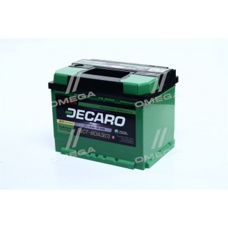 Аккумулятор 60Ah-12v DECARO MASTER (242x175x190),R,EN540. 6СТ600