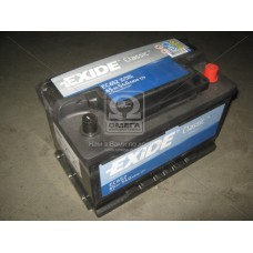 Аккумулятор 65Ah-12v Exide CLASSIC(278х175х175),R,EN540. EC652