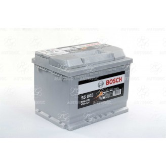 Аккумулятор 63Ah-12v BOSCH (S5005) (242x175x190),R,EN610. 0092S50050