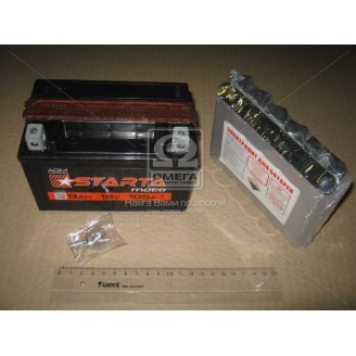 Аккумулятор 9Ah-12v STARTA AGM (YTX9-BS) (148х86х104), EN105. 5237994780 StartBOX